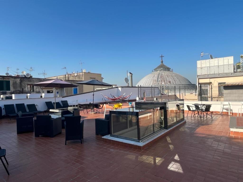 Lucullo'S Rooftop Nápoly Kültér fotó