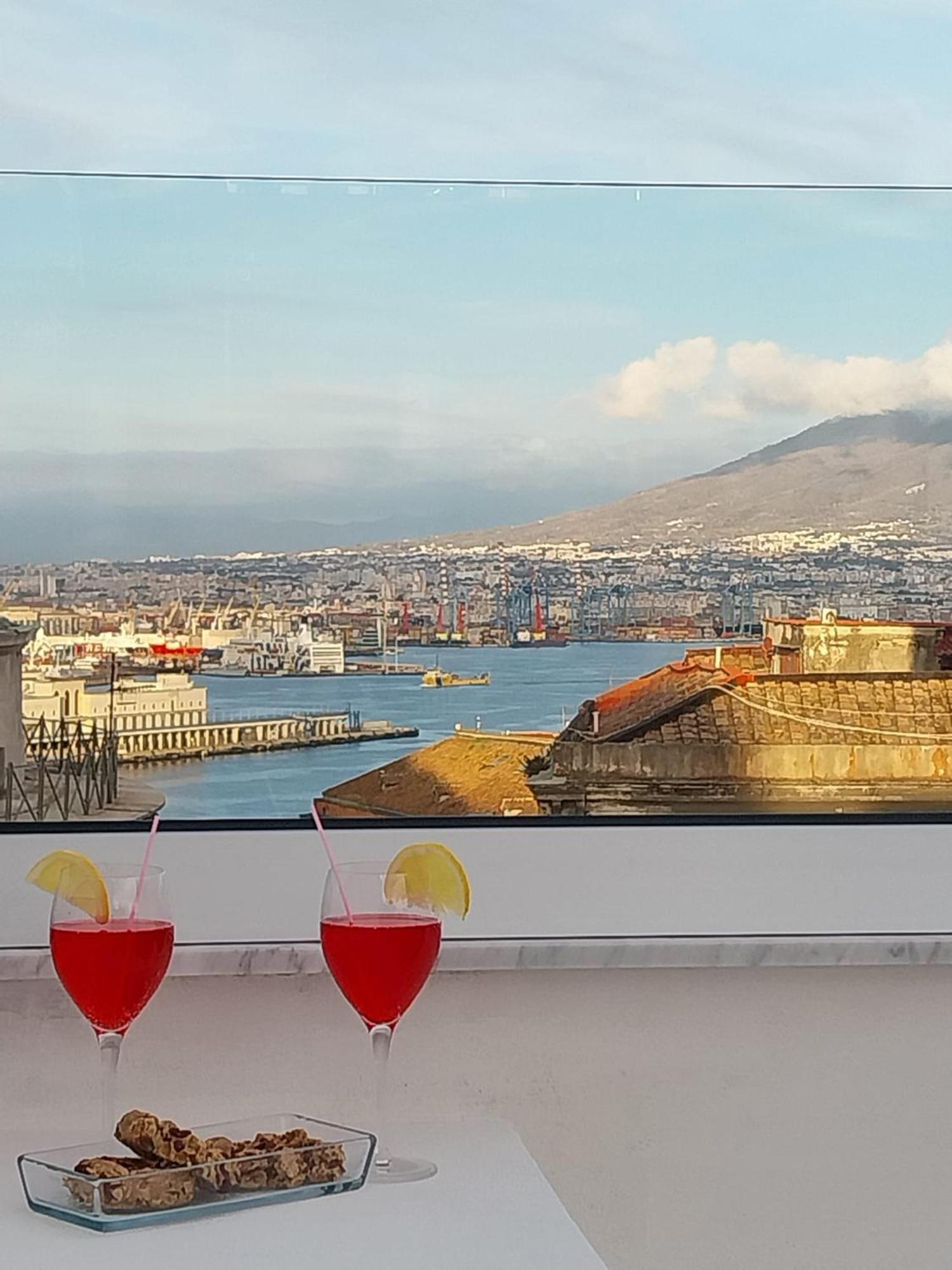 Lucullo'S Rooftop Nápoly Kültér fotó