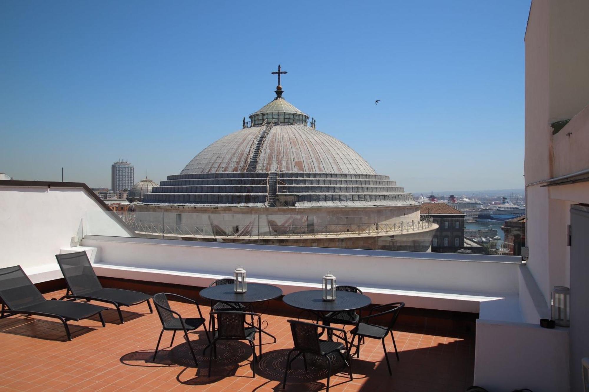 Lucullo'S Rooftop Nápoly Kültér fotó